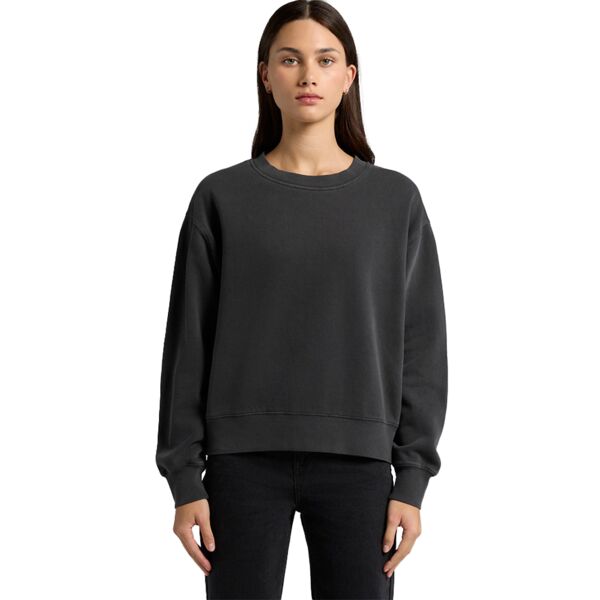 Wo's Relax Faded Crew (Mid Weight) Thumbnail